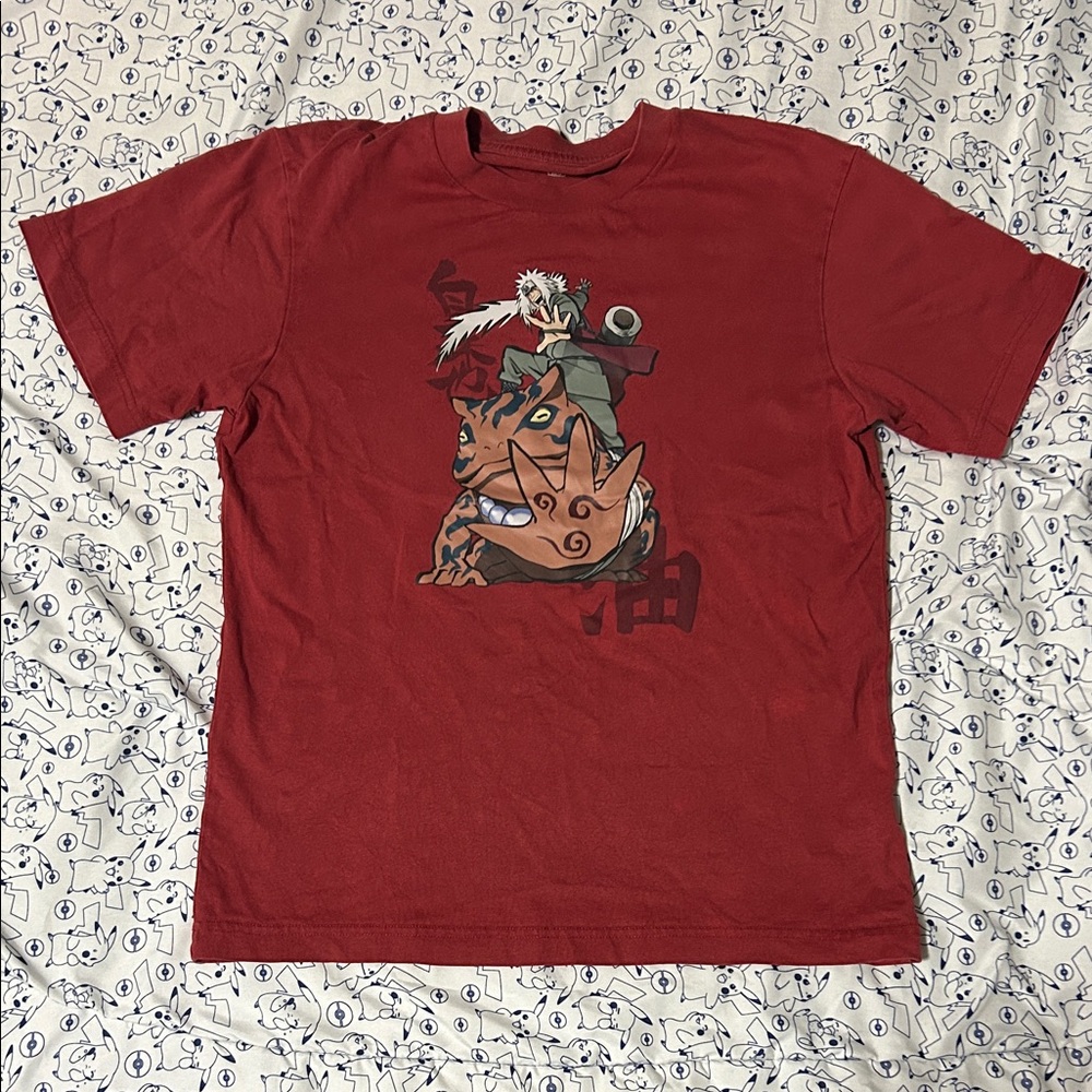 UNIQLO Naruto 20th Anniversary Jiraiya Graphic Tee Shirt | Adult XS or Youth